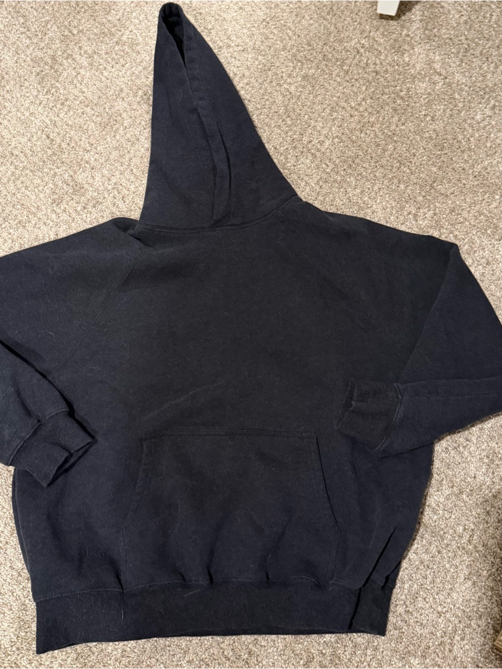 Aritzia Sweatfleece Mega Black Heather Hoodie